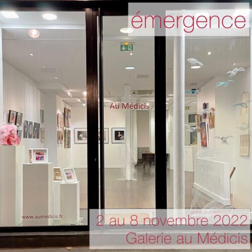 パリでのグループ展「émergence no1」に出展しました 私のアートイベント報告, 現代美術, シムラヒデミ, hidemishimura, fiberart, contemporaryart Hidemi Shimura