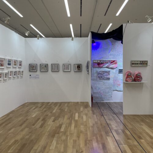 tagboat art fair 2023 -about exhibited artworks 現代美術, Hidemi Shimura, Hidemi Shimura, ART, tagboat, hidemishimura, fiberart, contemporaryart Hidemi Shimura
