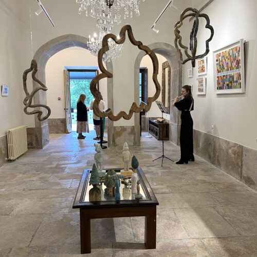 Luka Art Gallery – 世界遺産の街シントラ「Palácio Biester」にあるアートギャラリー Luka Art Gallery – 世界遺産の街シントラ「Palácio Biester」にあるアートギャラリー 現代美術, シムラヒデミ, hidemishimura, fiberart, contemporaryart Hidemi Shimura
