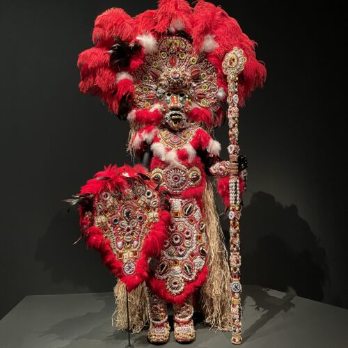 ケ・ブランリ美術館③ 企画展 "Black Indians from New Orleans" について 現代美術, マルディグラ, contemporaryart Hidemi Shimura