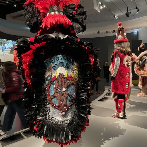 ケ・ブランリ美術館③ 企画展 "Black Indians from New Orleans" について 現代美術, マルディグラ, contemporaryart Hidemi Shimura