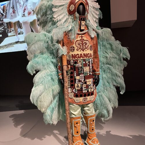 ケ・ブランリ美術館③ 企画展 "Black Indians from New Orleans" について 現代美術, マルディグラ, contemporaryart Hidemi Shimura