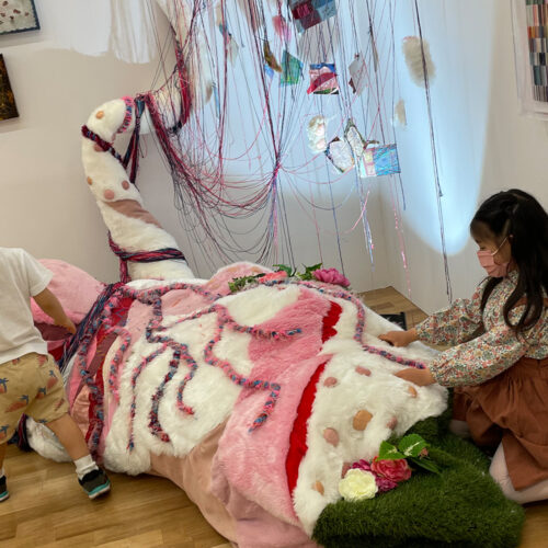 巨型毛绒玩具装置作品将在广州展出 私のアートイベント報告, 現代美術, 志村英美, 広州, シムラヒデミ, hidemishimura, fiberart, contemporaryart Hidemi Shimura