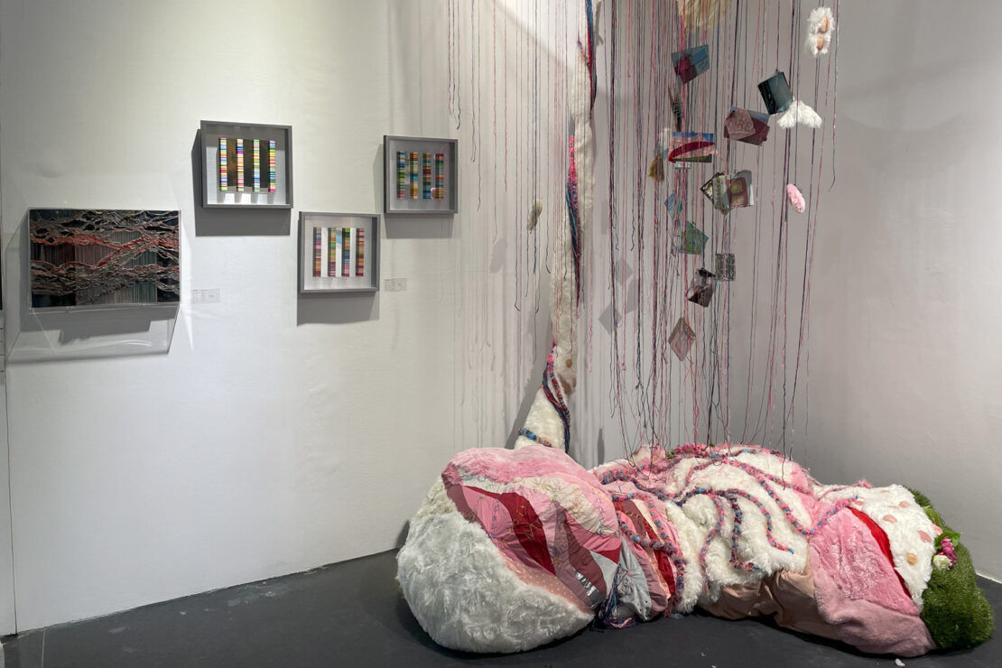 「広東国際芸術週」での展示を振り返って 現代美術, 志村英美, シムラヒデミ, hidemishimura, fiberart, contemporaryart Hidemi Shimura