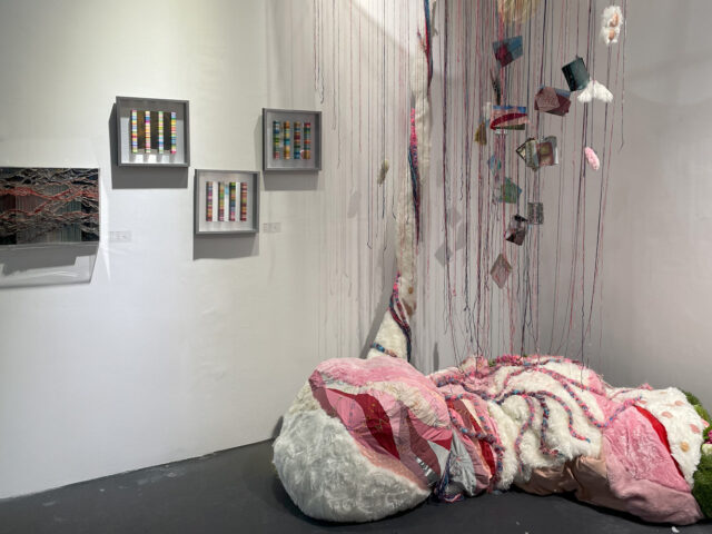 「広東国際芸術週」での展示を振り返って 現代美術, 志村英美, シムラヒデミ, hidemishimura, fiberart, contemporaryart Hidemi Shimura